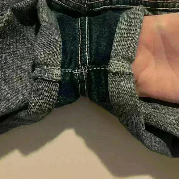 COPY - BKE Jean Denim Sabrina Stretch Jeans size 32 Y2K Vintage with Stud detail - Picture 5 of 9